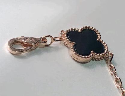 [Amore]CLOVER 5 MOTIFS MULTICOLOR BRACELET