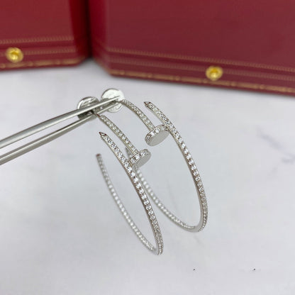 [Amore]JUSTE EARRINGS FULL DIAMONDS 1.8MM