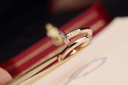 [Amore]JUSTE RING 2.65MM PINK GOLD DIAMOND