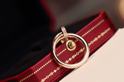 [Amore]JUSTE RING 2.65MM PINK GOLD DIAMOND