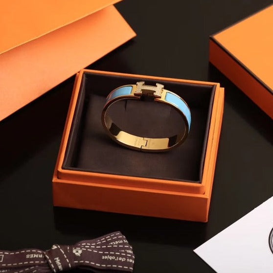 [Amore]H CLOUD BLUE BRACELET GOLD DIAMOND