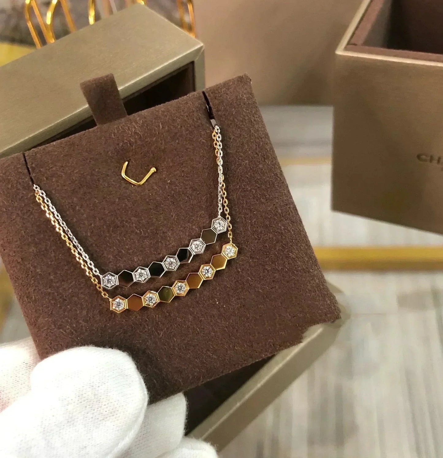 [Amore]BEE LOVE NECKLACE DIAMOND