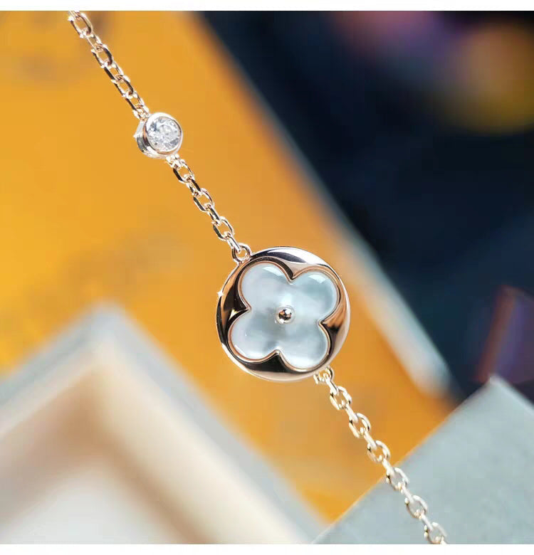 [Amore]SUN MOP GOLD 1 DIAMOND NECKLACE
