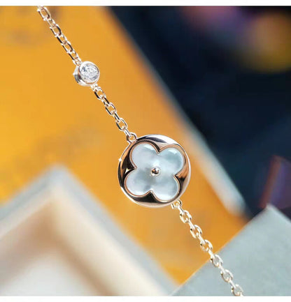 [Amore]SUN MOP GOLD 1 DIAMOND NECKLACE