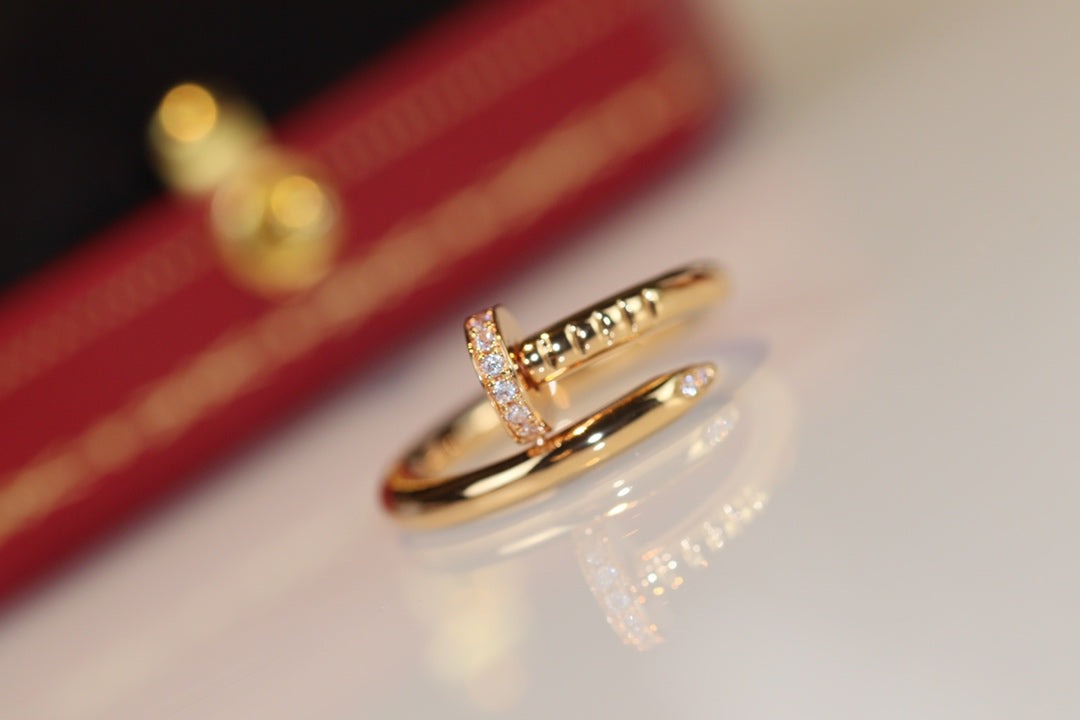 [Amore]JUSTE RING 2.65MM GOLD DIAMOND