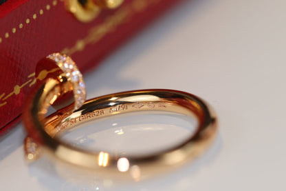 [Amore]JUSTE RING 2.65MM GOLD DIAMOND