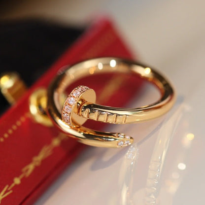 [Amore]JUSTE RING 2.65MM GOLD DIAMOND