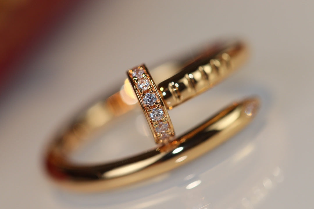 [Amore]JUSTE RING 2.65MM GOLD DIAMOND