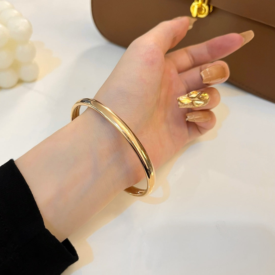 [Amore]PANTHERE GOLD DIAMOND OPEN BRACELET