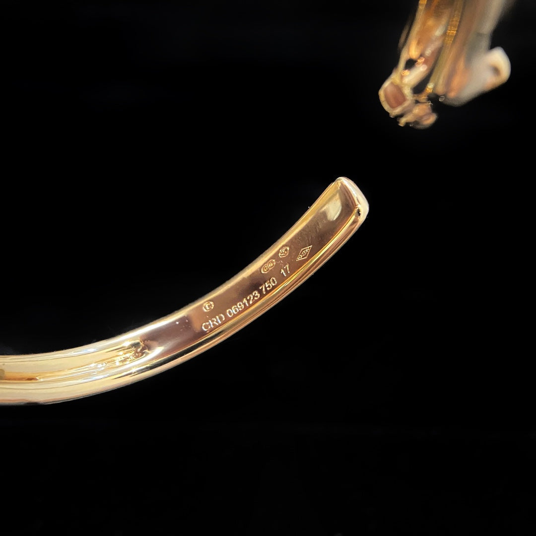 [Amore]PANTHERE GOLD OPEN BRACELET
