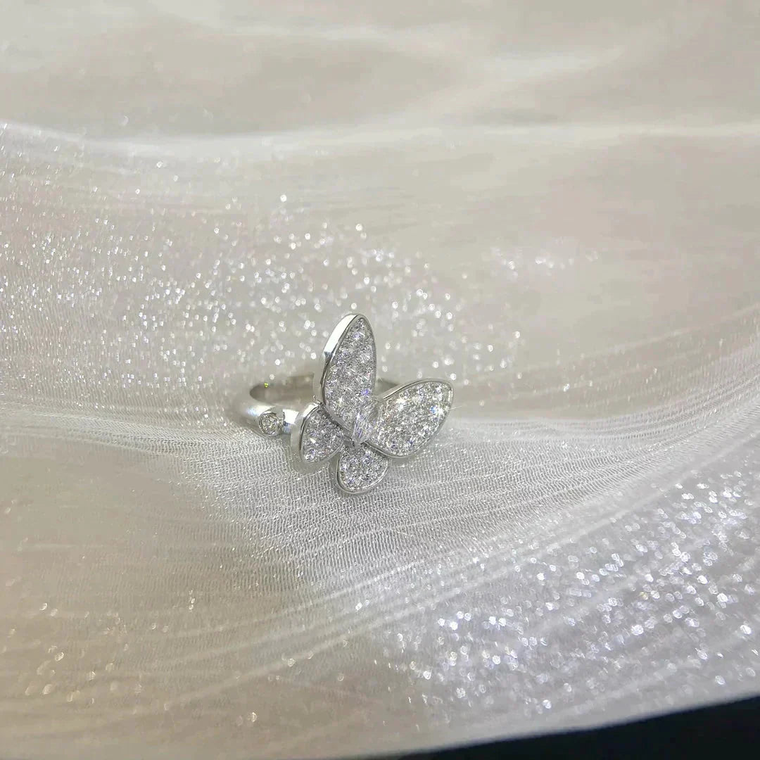 [Amore]BUTTERFLY DIAMOND RING