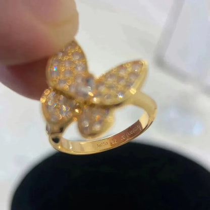 [Amore]BUTTERFLY DIAMOND RING