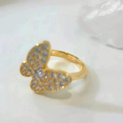 [Amore]BUTTERFLY DIAMOND RING