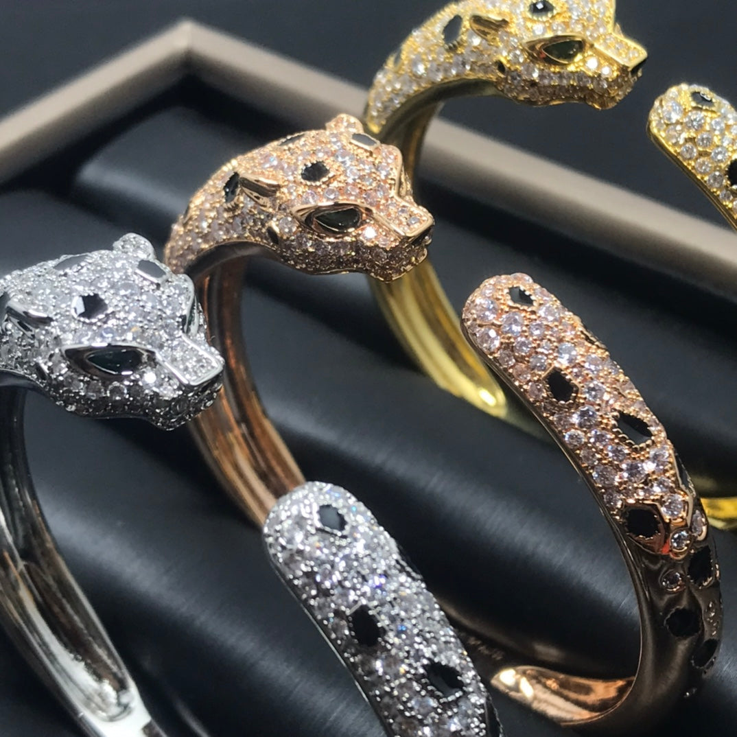 [Amore]PANTHERE BIG BRACELET DIAMONDS