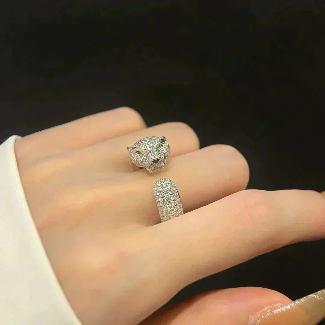 [Amore]PANTHERE 5.5MM ALL DIAMOND RING