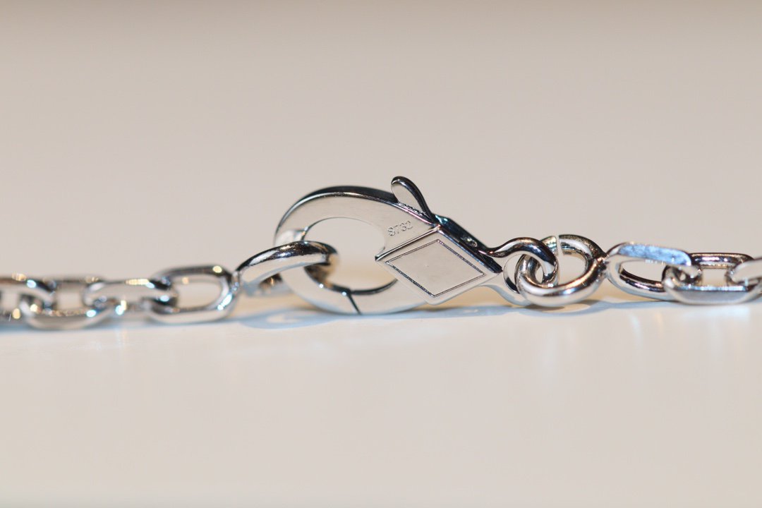 [Amore]CLOVER 20 MOTIFS ONYX DIAMOND SILVER