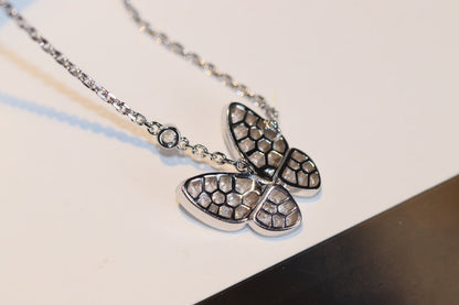 [Amore]BUTTERFLY DIAMOND NECKLACE