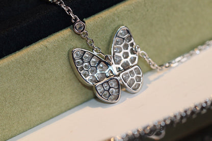 [Amore]BUTTERFLY DIAMOND NECKLACE