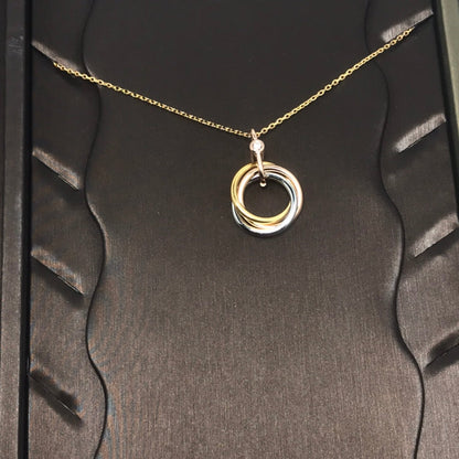 [Amore]TRINITY  NECKLACE 1 DIAMOND
