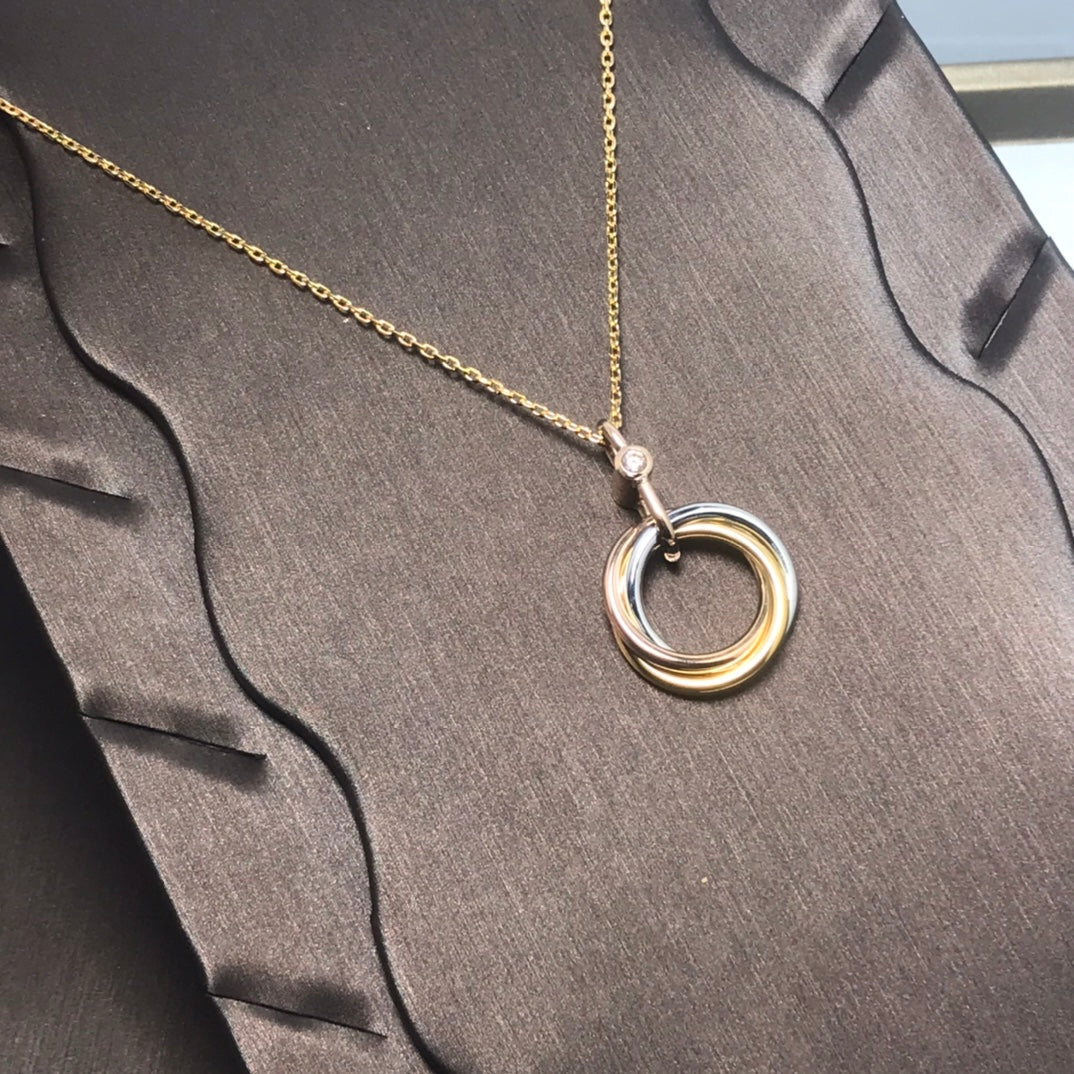 [Amore]TRINITY  NECKLACE 1 DIAMOND