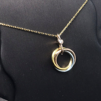 [Amore]TRINITY  NECKLACE 1 DIAMOND
