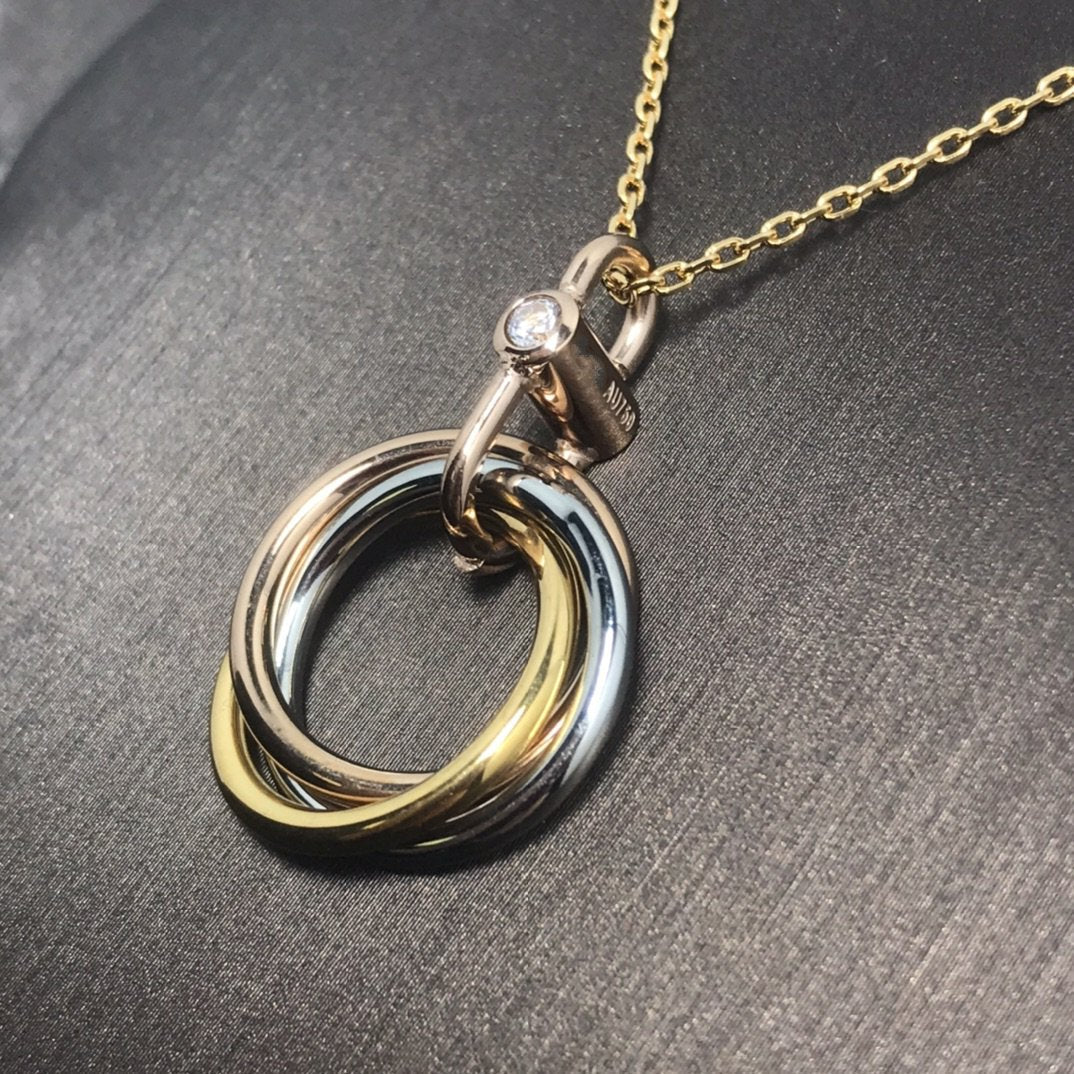 [Amore]TRINITY  NECKLACE 1 DIAMOND