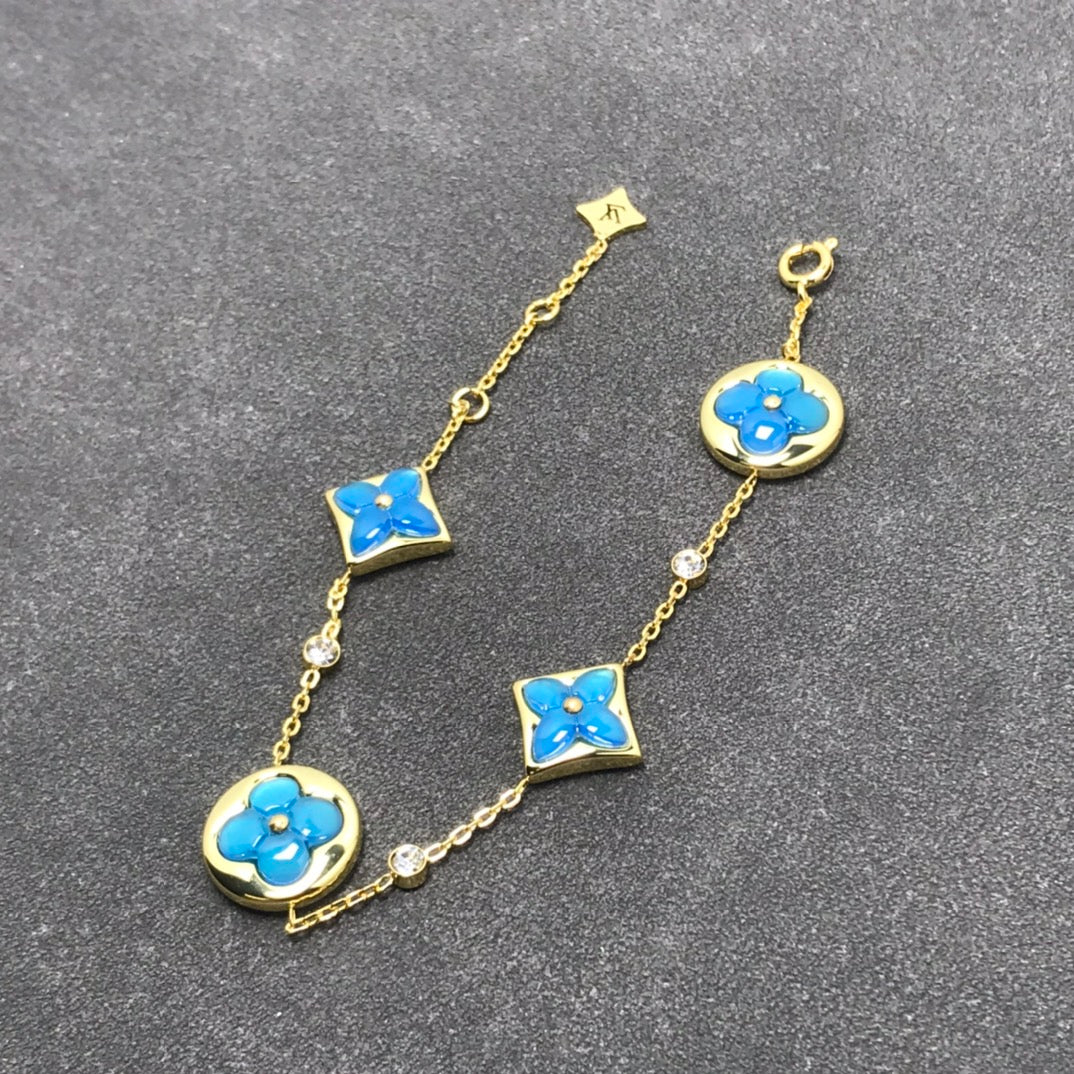 [Amore]STAR AND SUN TURQUOISE 4 MOTIFS 3 DIAMONDS