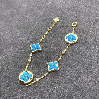 [Amore]STAR AND SUN TURQUOISE 4 MOTIFS 3 DIAMONDS