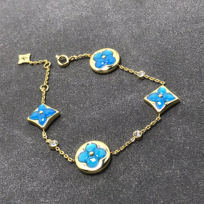[Amore]STAR AND SUN TURQUOISE 4 MOTIFS 3 DIAMONDS
