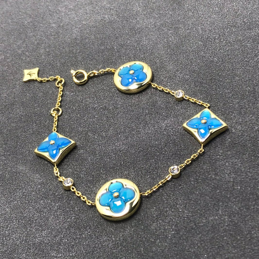 [Amore]STAR AND SUN TURQUOISE 4 MOTIFS 3 DIAMONDS