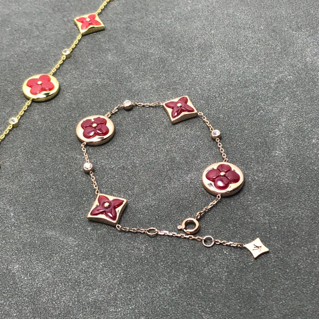 [Amore]STAR AND SUN CARNELIAN 4 MOTIFS 3 DIAMONDS
