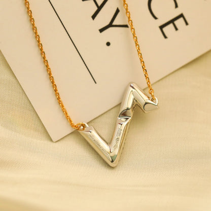[Amore]VOLT SILVER DIAMOND PEDANT NECKLACE