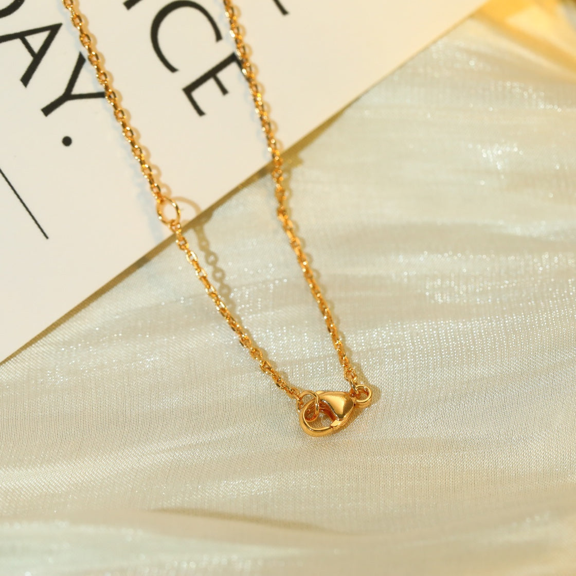 [Amore]VOLT SILVER DIAMOND PEDANT NECKLACE
