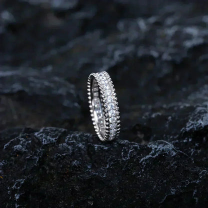 [Amore]PERLEE DIAMOND SILVER RING
