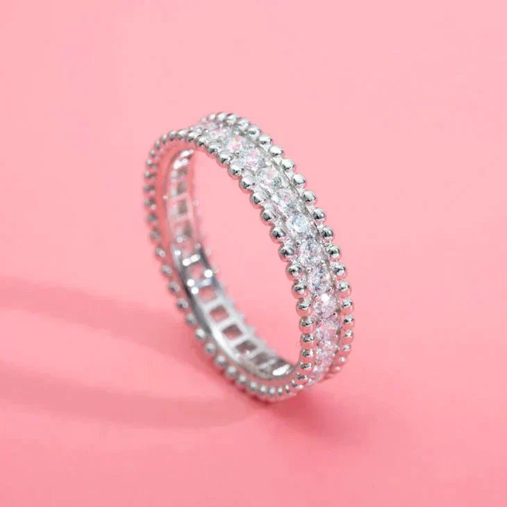 [Amore]PERLEE DIAMOND SILVER RING