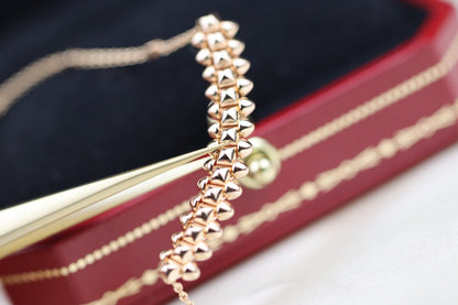[Amore]CLASH PINK GOLD NECKLACE