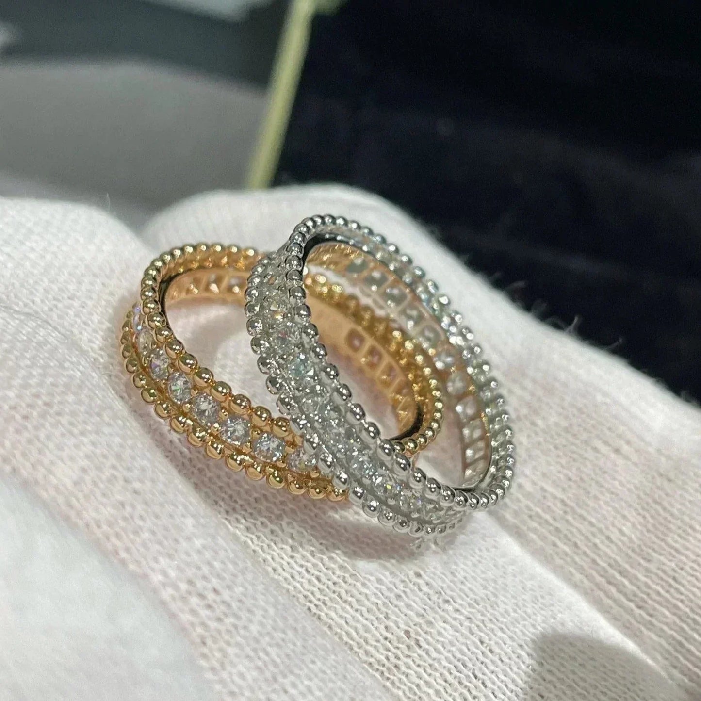[Amore]PERLEE DIAMOND ROSE GOLD RING