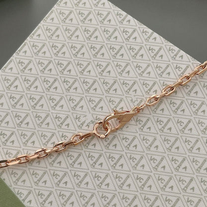 [Amore]LUCKY SPRING 15 MOTIFS ROSE GOLD NECKLACE