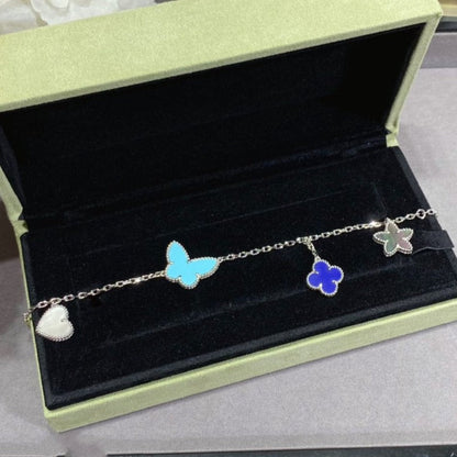 [Amore]LUCKY SPRING SILVER BRACELET 4 MOTIF
