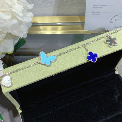 [Amore]LUCKY SPRING SILVER BRACELET 4 MOTIF