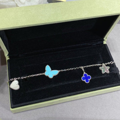 [Amore]LUCKY SPRING SILVER BRACELET 4 MOTIF