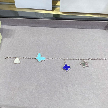 [Amore]LUCKY SPRING SILVER BRACELET 4 MOTIF