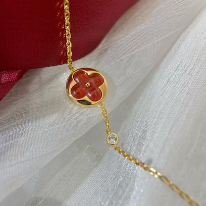 [Amore]SUN PEDANT CARNELIAN BRACELET