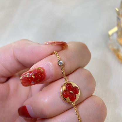 [Amore]SUN PEDANT CARNELIAN BRACELET