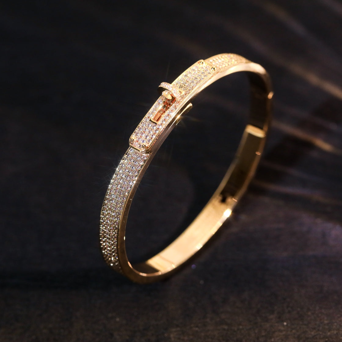 [Amore]KELLY BRACELET DIAMOND PAVED