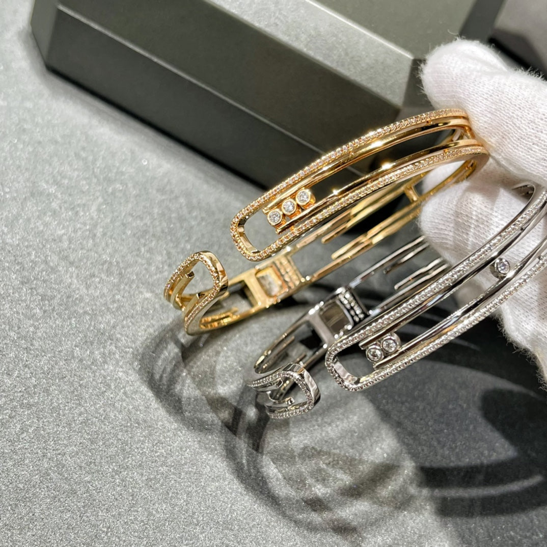 [Amore]MOVE 10TH PAVED DIAMOND BRACELET