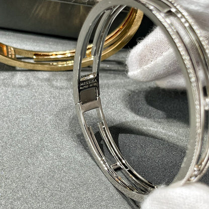 [Amore]MOVE 10TH PAVED DIAMOND BRACELET