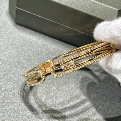 [Amore]MOVE 10TH PAVED DIAMOND BRACELET