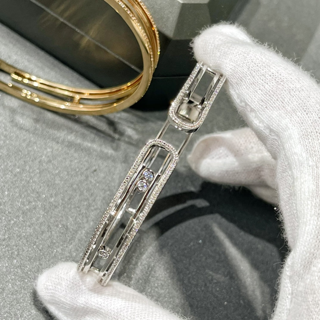 [Amore]MOVE 10TH PAVED DIAMOND BRACELET