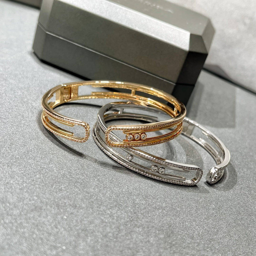 [Amore]MOVE 10TH PAVED DIAMOND BRACELET